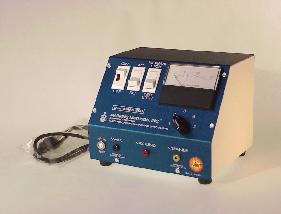 Mark 300, Marking Methods, Inc. Electro Chemical Marking Kit